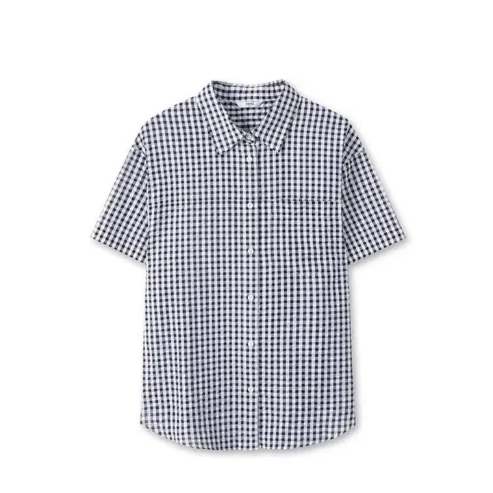 [BUNJANG] Topten Seersucker Oversized Shirt Bundle Set / .(2회착용)2종일괄 XL 탑텐시어서커오버핏 셔츠.블라우스
