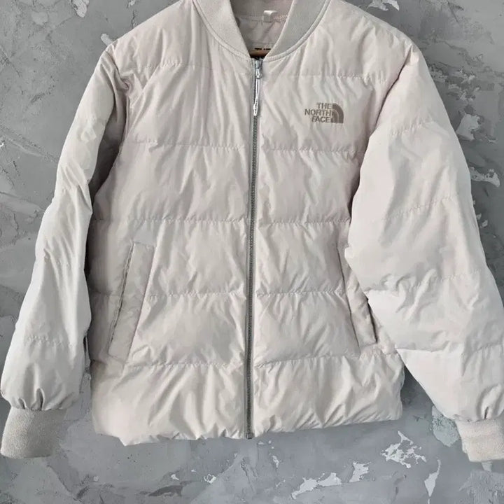 [BUNJANG] The North Face Lightweight Padded Jacket (Ivory) - Size 90 (S) / 노스페이스 경량 패딩 아이보리 색상, 사이즈는 90(S)