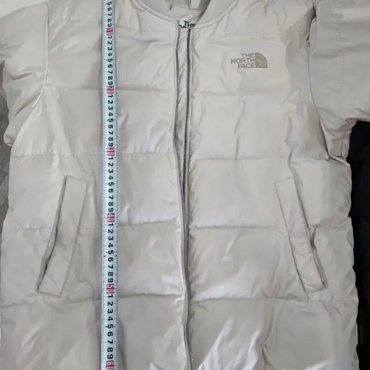 [BUNJANG] The North Face Lightweight Padded Jacket (Ivory) - Size 90 (S) / 노스페이스 경량 패딩 아이보리 색상, 사이즈는 90(S)