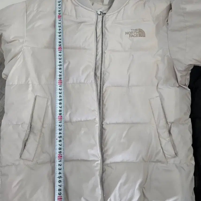 [BUNJANG] The North Face Lightweight Padded Jacket (Ivory) - Size 90 (S) / 노스페이스 경량 패딩 아이보리 색상, 사이즈는 90(S)