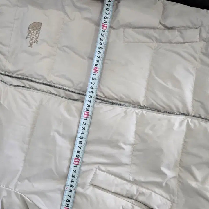 [BUNJANG] The North Face Lightweight Padded Jacket (Ivory) - Size 90 (S) / 노스페이스 경량 패딩 아이보리 색상, 사이즈는 90(S)