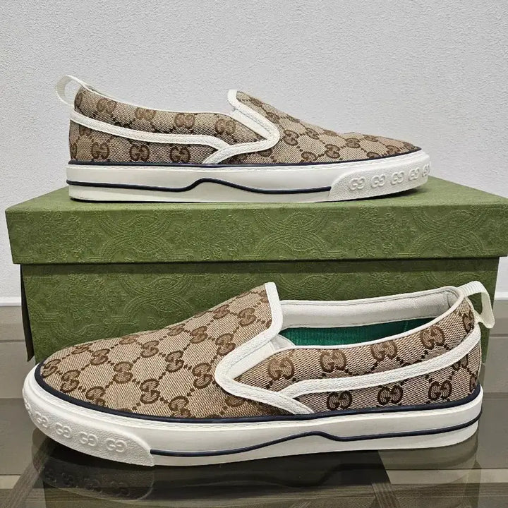 [BUNJANG] Gucci Tennis 1977 Ebony Slip-on / 구찌 남성 테니스 1977 에보니 슬립온 8.5