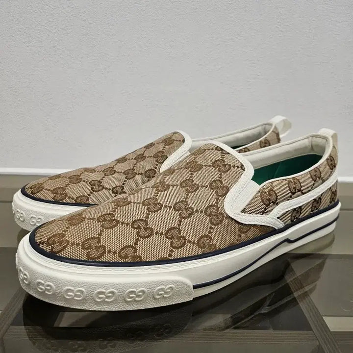 [BUNJANG] Gucci Tennis 1977 Ebony Slip-on / 구찌 남성 테니스 1977 에보니 슬립온 8.5