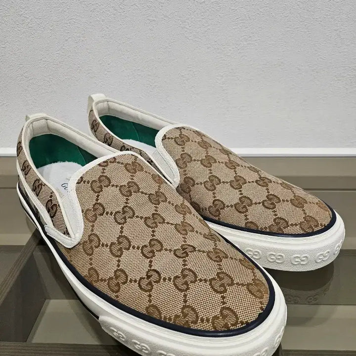 [BUNJANG] Gucci Tennis 1977 Ebony Slip-on / 구찌 남성 테니스 1977 에보니 슬립온 8.5
