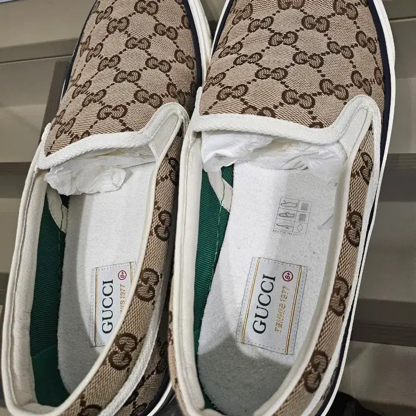 [BUNJANG] Gucci Tennis 1977 Ebony Slip-on / 구찌 남성 테니스 1977 에보니 슬립온 8.5