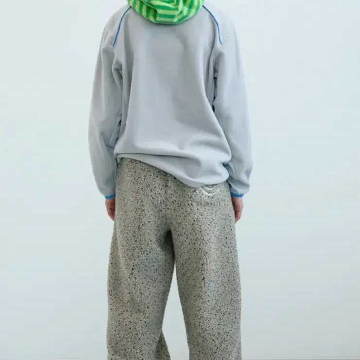 [BUNJANG] Enzo Blues Dottie Boucle Jogger Pants Oatmeal / 엔조블루스 도티 부클 조거팬츠 오트밀