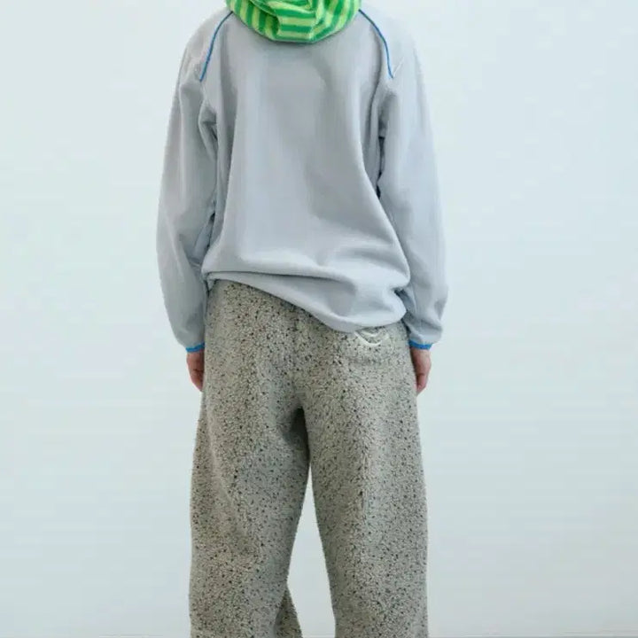 [BUNJANG] Enzo Blues Dottie Boucle Jogger Pants Oatmeal / 엔조블루스 도티 부클 조거팬츠 오트밀