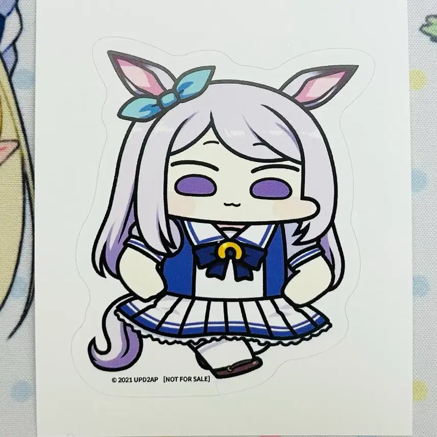[BUNJANG] Uma Musume Mejiro McQueen Aniplex Exclusive Sticker / 우마무스메 메지로맥퀸 애니플러스 특전 스티커
