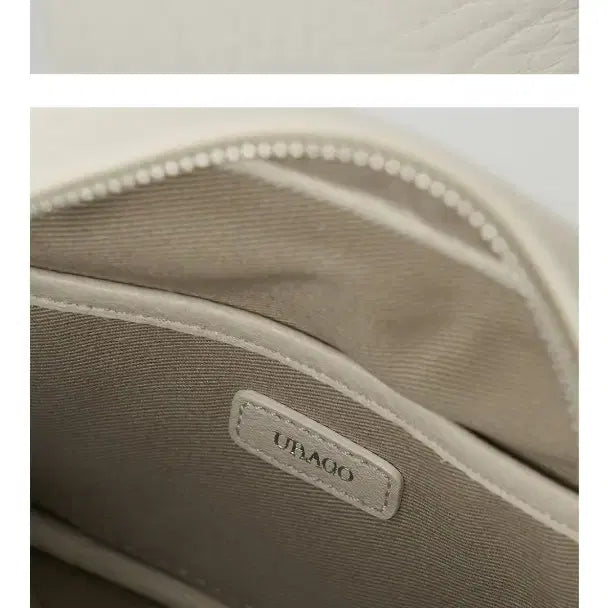 [BUNJANG] URAQO Square Mini Crossbody Bag Ivory / 유라고 크로스백