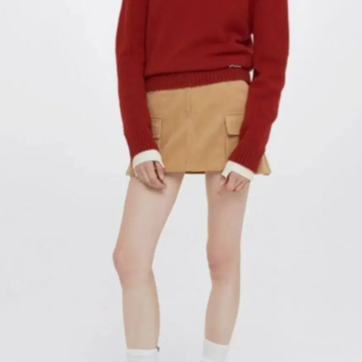 [BUNJANG] Rave Cargo Corduroy Mini Skirt / 레이브 카고 코듀로이 미니 스커트 미착용