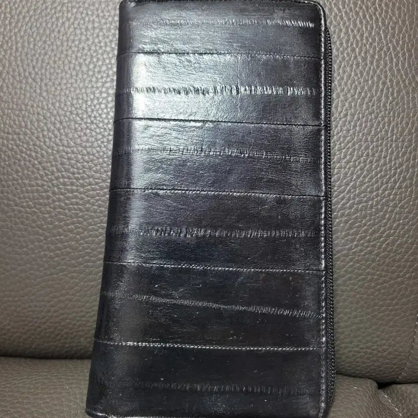 [BUNJANG] OROM Leather Zipper Long Wallet / 오롬[OROM] 가죽 장지갑 지퍼형