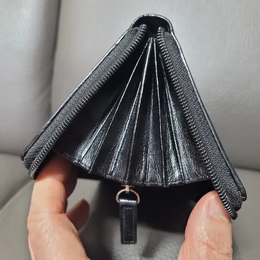 [BUNJANG] OROM Leather Zipper Long Wallet / 오롬[OROM] 가죽 장지갑 지퍼형