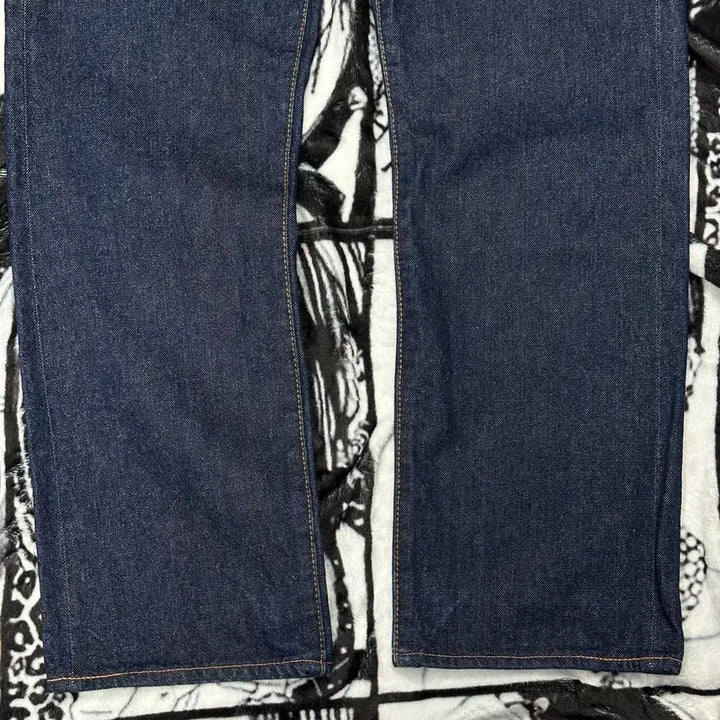 [BUNJANG] EVISU Pink Signature Embroidered Logo Pants / EVISU 에비수 핑크 시그니처 자수 로고 팬츠