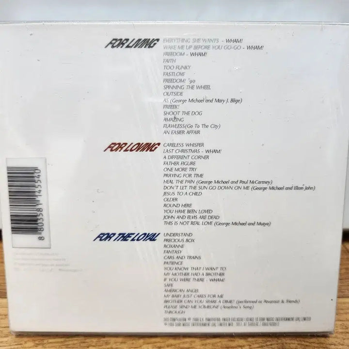 [SOLD OUT] (미개봉)조지 마이클 25주년 베스트 앨범 3CD 세트