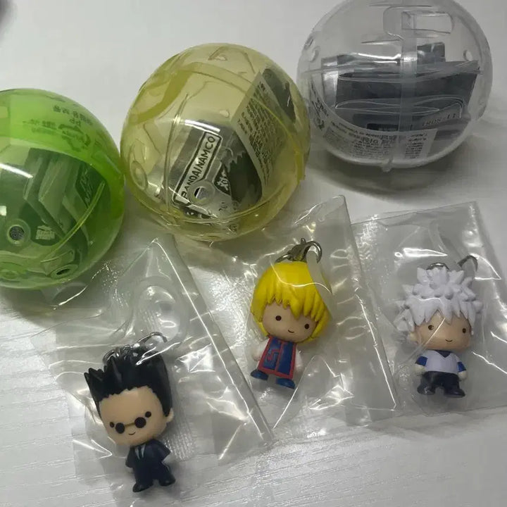 [BUNJANG] Hunter x Hunter Merjirushi Figure Bundle Set / 헌터X헌터 미개봉 메지루시 키르아, 크라피카, 레오리오 일괄