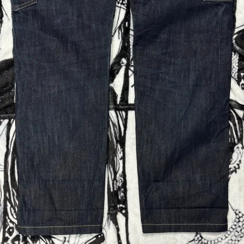 [BUNJANG] Carhartt Single Knee Raw Denim Pants / 칼하트 싱글니 생지 데님 팬츠