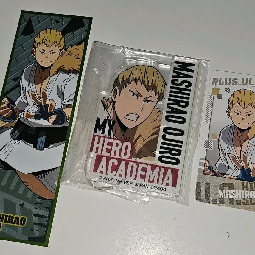 [BUNJANG] My Hero Academia Ojirou Mashirao Bundle Set / 히로아카 오지로 마시라오 굿즈 3종 세트 일괄