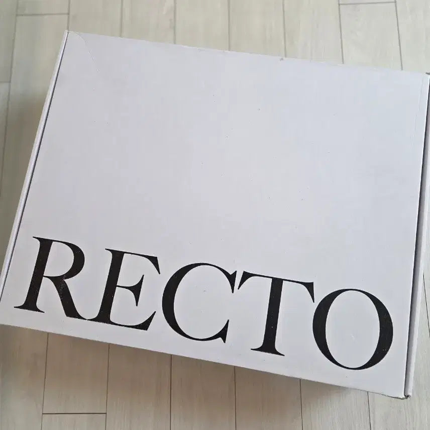 [BUNJANG] RECTO Black Leather Shoulder Bag / [새상품] 렉토 블랙 가죽 숄더백 남여공용