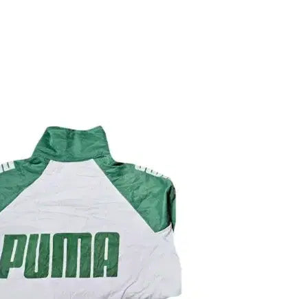[BUNJANG] Puma Old School Vintage Big Logo Jersey Jacket / 푸마 올드스쿨 빈티지 빅로고 져지 자켓