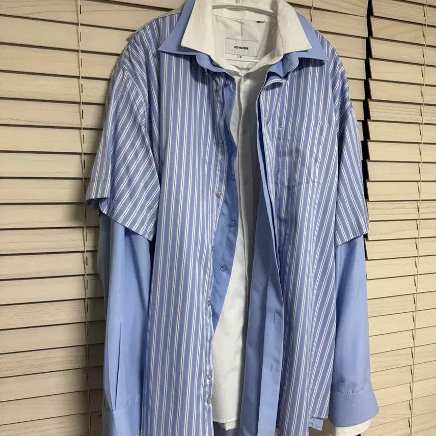 [BUNJANG] Head Mainer 19SS Layered Shirt / 헤드메이너 - 19ss 레이어드 셔츠