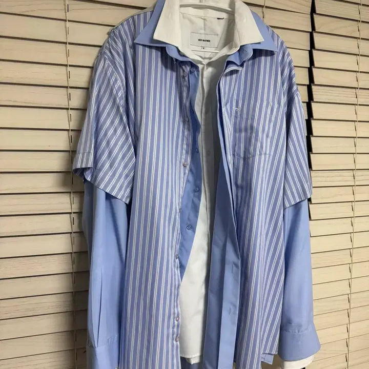 [BUNJANG] Head Mainer 19SS Layered Shirt / 헤드메이너 - 19ss 레이어드 셔츠