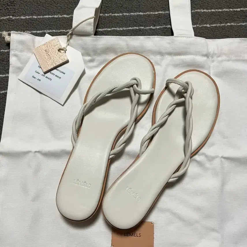 [BUNJANG] Remel Leather Thong Sandals / 레멜 가죽 쪼리샌들