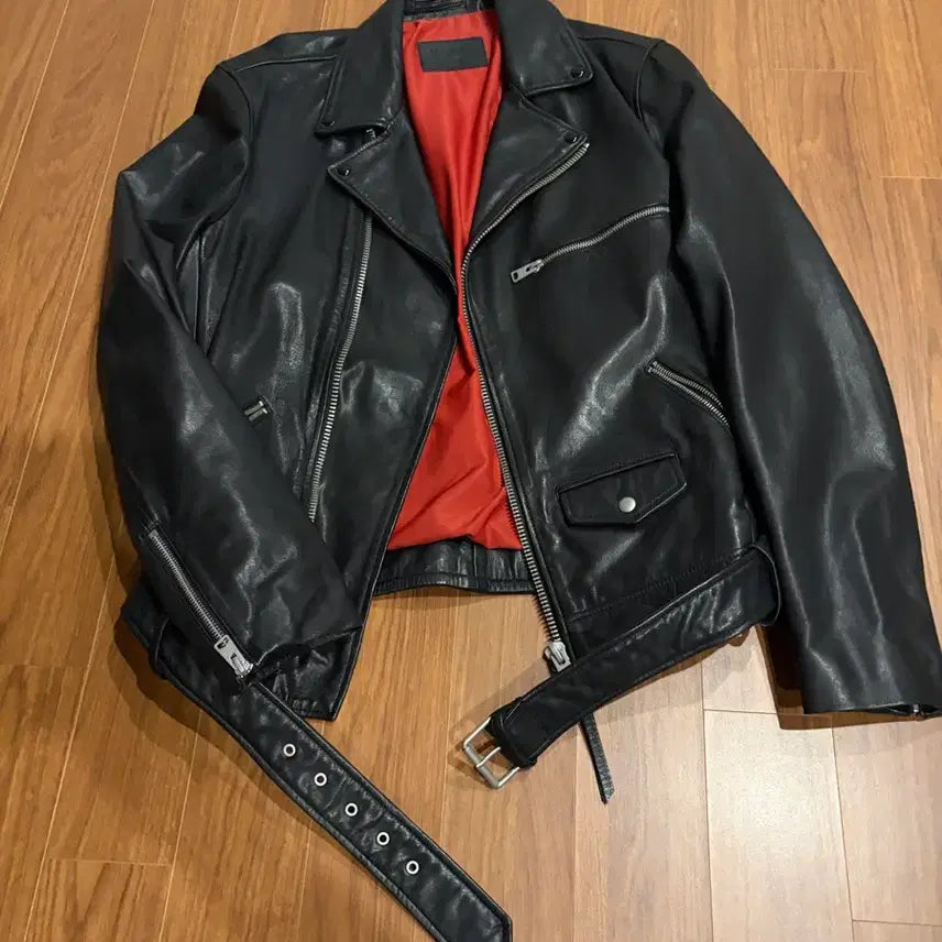 [BUNJANG] AllSaints Lambskin Leather Rider Jacket - Size L / 올세인츠(AllSaints) 양가죽 라이더 자켓 - L
