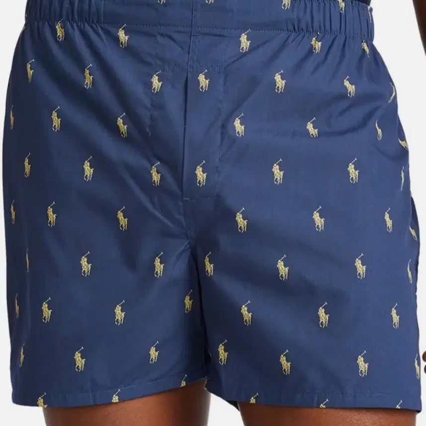 [BUNJANG] Polo Ralph Lauren Woven Boxer Briefs 3-Pack / 새상품] 폴로 랄프로렌 남성 우븐 복서 3팩 (M/32-34")