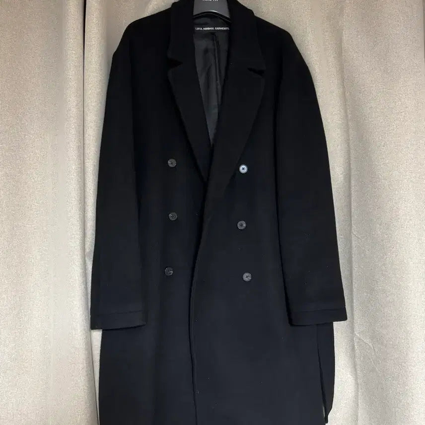 [SOLD OUT] 라이풀 캐시미어 더블 로브 롱코트