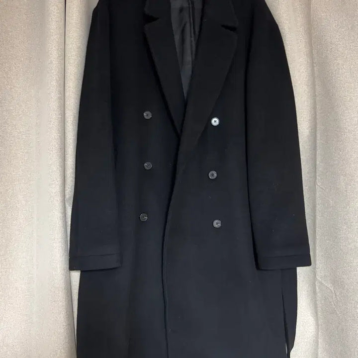 [SOLD OUT] 라이풀 캐시미어 더블 로브 롱코트