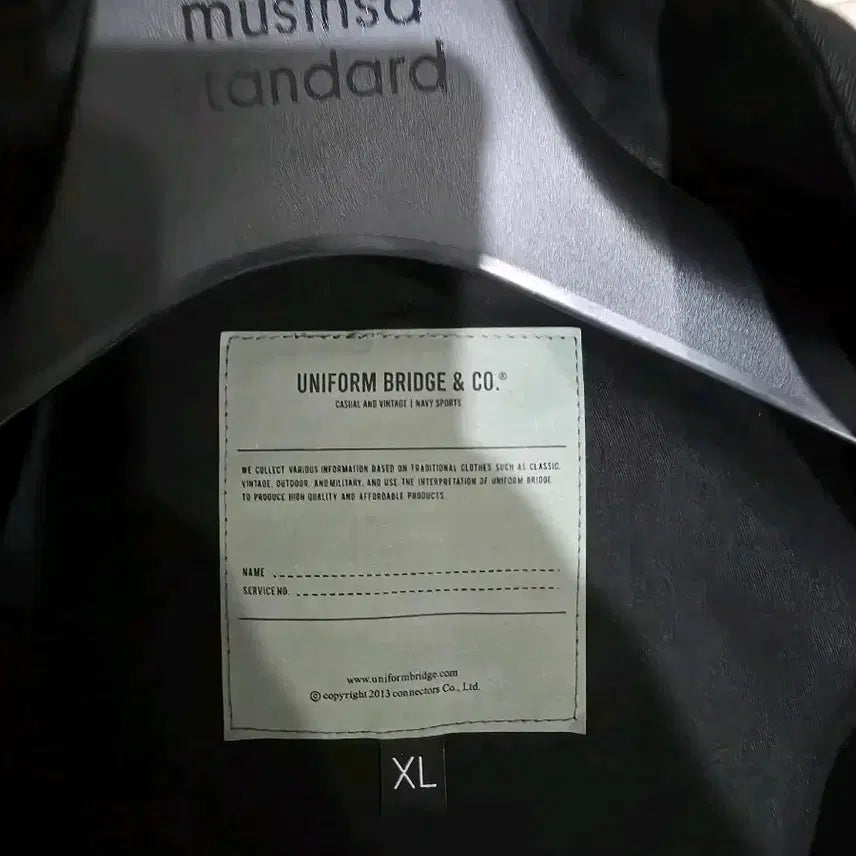 [BUNJANG] Uniform Bridge M65 Fishtail Parka Black / 유니폼브릿지 M65 피쉬테일 파카 블랙