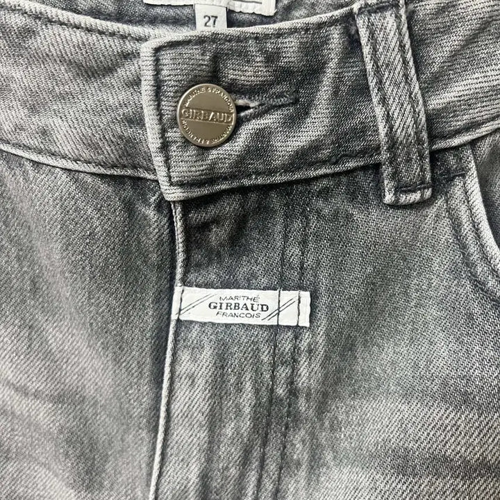 [BUNJANG] Marithe Francois Girbaud High Straight Denim 27 Light Gray Jeans / 마리떼프랑소와저버 High straight 데님 27 라이트그레이 마리떼