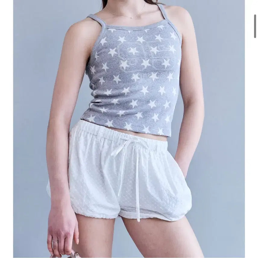 [BUNJANG] Bittercells Balloon Shorts White / 비터셀즈 벌룬 쇼츠 화이트