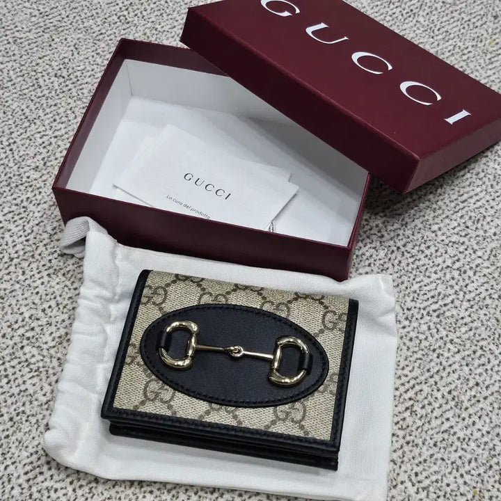 [BUNJANG] Gucci Horsebit 1955 Wallet / [새상품] 구찌 홀스빗 1955 반지갑
