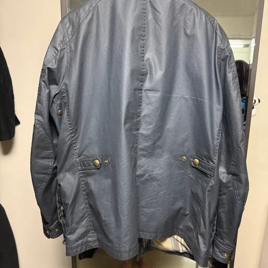 [BUNJANG] Belstaff Tourmaster Waxed Jacket Navy 54 / 벨스타프 투어마스터 왁스드자켓 네이비 54(110)
