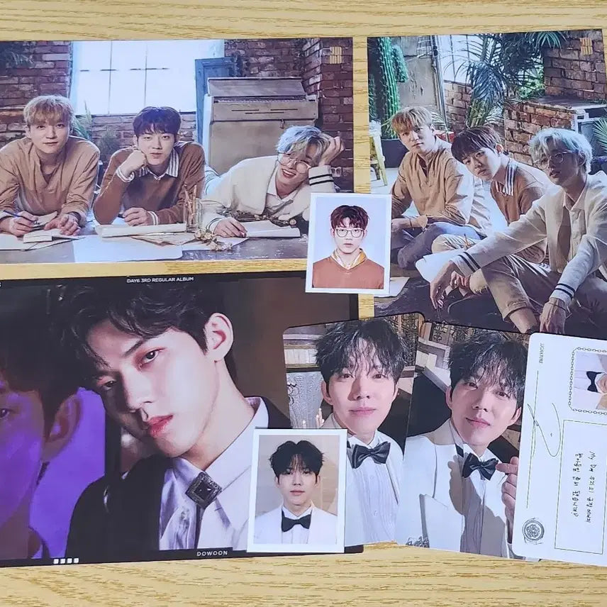 [SOLD OUT] 일괄) 데이식스 도운 엽서 포카 증사