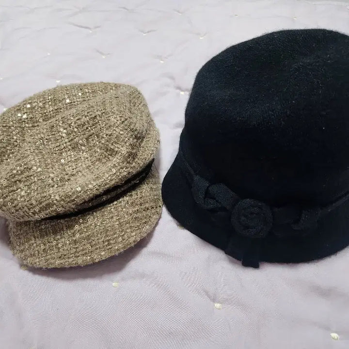[BUNJANG] Tweed Beret / Winter Fedora / 트위드 베레모/겨울 페도라