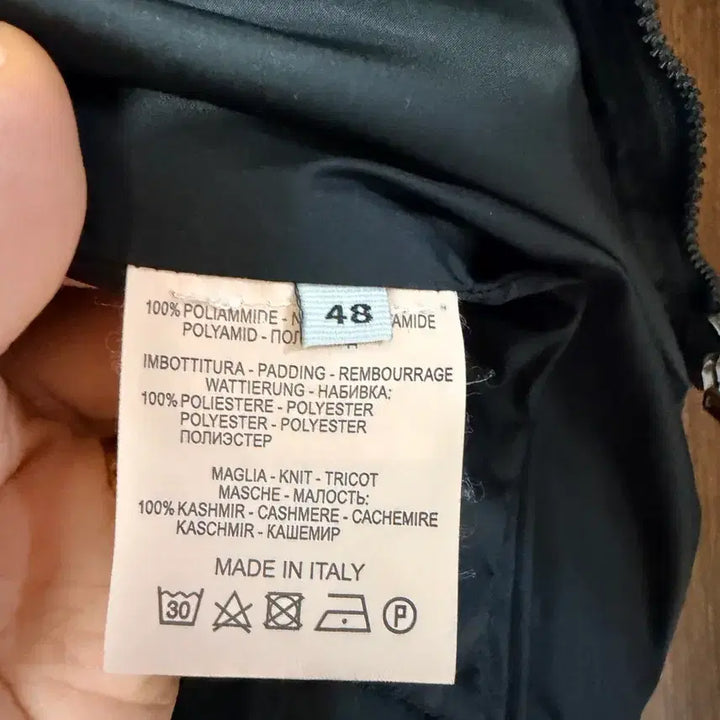 [BUNJANG] Ballantyne Cashmere Trimmed Quilted Vest / 발렌타인 캐시미어 트리밍 퀼팅 베스트