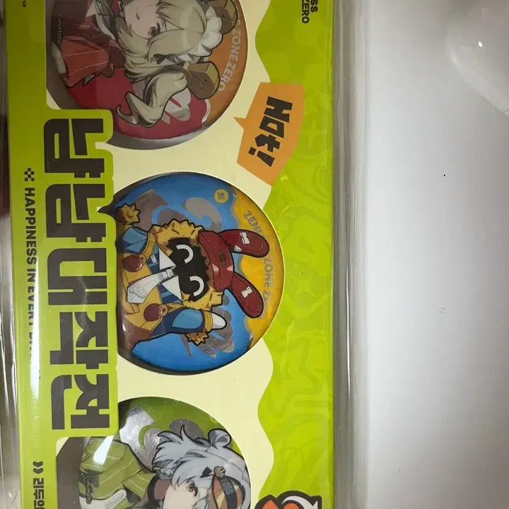 [SOLD OUT] 젠레스 존 제로 캔 뱃지 프랭크버거 미개봉 버니스 엔비