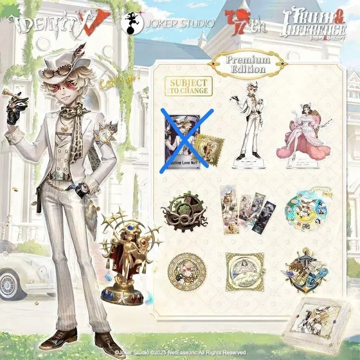 [BUNJANG] Identity V Tracy Resnik General Edition Bundle Set / 제5인격 진추 탐사원 일반판 굿즈 판매