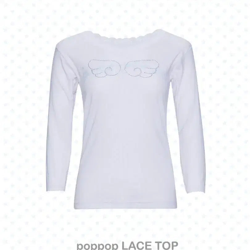 [BUNJANG] Shalom Club Pop Pop Lace Top / 샬롬클럽 위시 팝팝 레이스탑