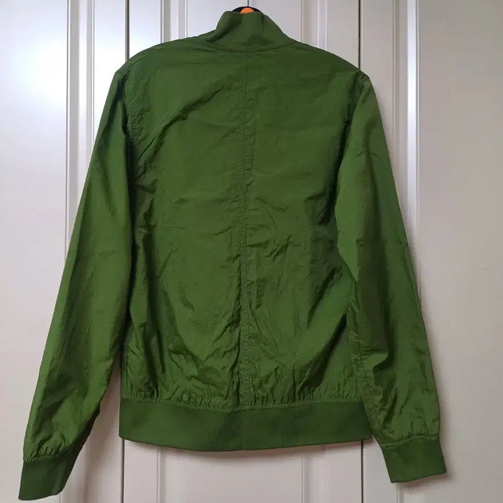 [BUNJANG] Nike Green Nylon Bomber Jacket (Size S) / 나이키그린 나일론 붐버점퍼자켓 S 90사이즈/남여공용