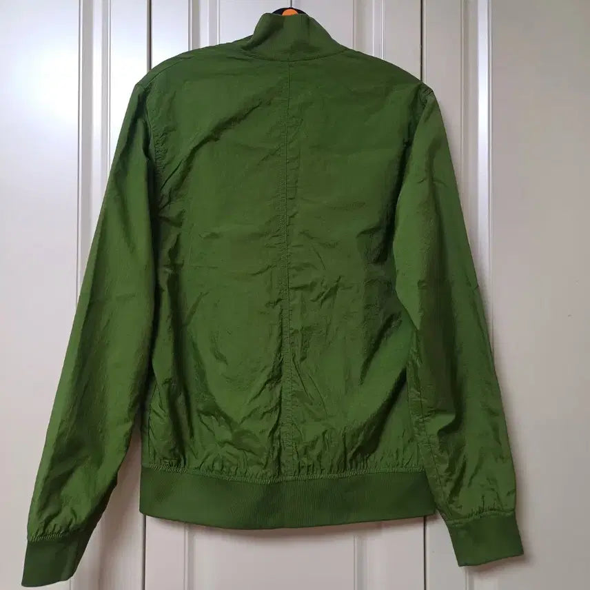 [BUNJANG] Nike Green Nylon Bomber Jacket (Size S) / 나이키그린 나일론 붐버점퍼자켓 S 90사이즈/남여공용