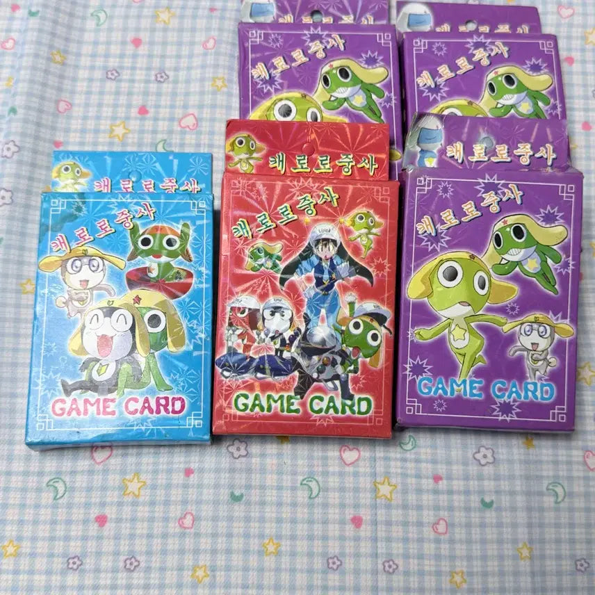 [BUNJANG] Keroro Retro Game Card Frog Sergeant Keroro Photocard / 고전문구 고전 케로로 게임카드 개구리중사 케로로 포토카드