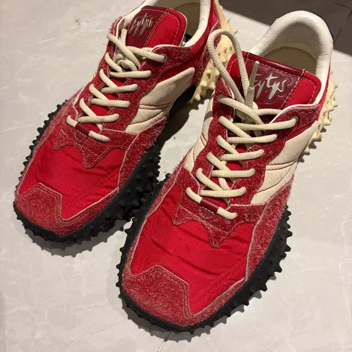 [BUNJANG] Eytys Fugu Red Sneakers / 이티스 푸구 (fugu) 스니커즈