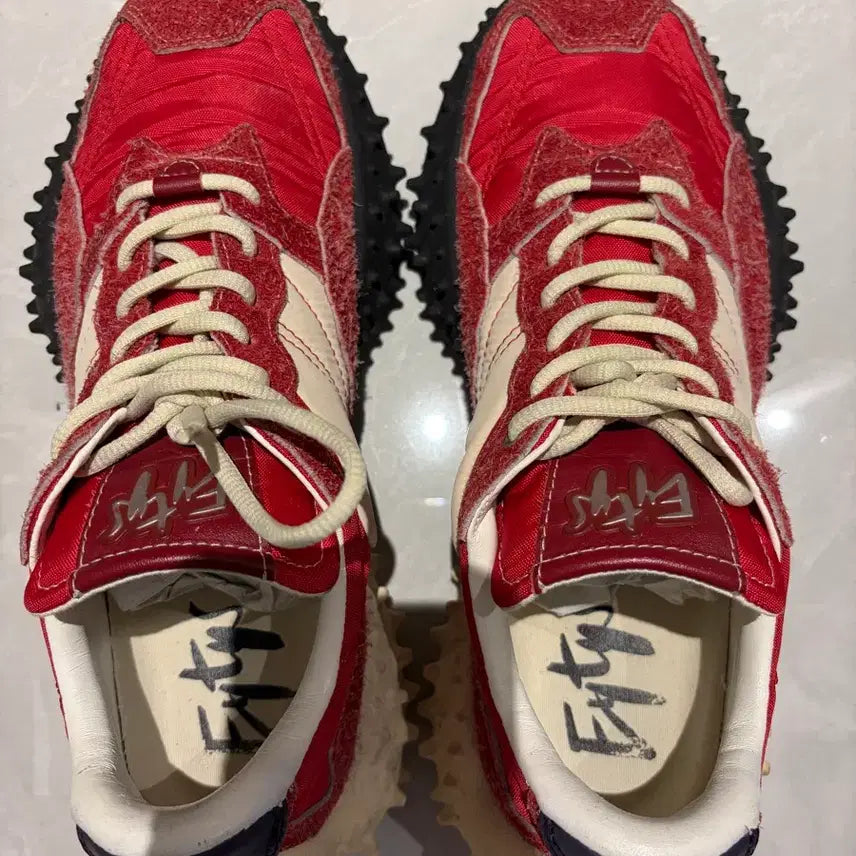[BUNJANG] Eytys Fugu Red Sneakers / 이티스 푸구 (fugu) 스니커즈