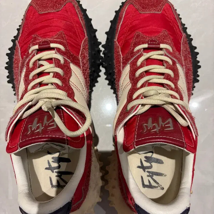 [BUNJANG] Eytys Fugu Red Sneakers / 이티스 푸구 (fugu) 스니커즈