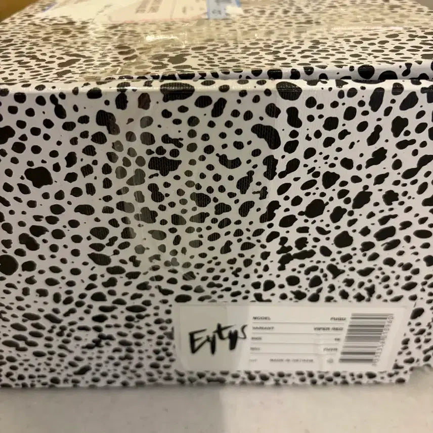 [BUNJANG] Eytys Fugu Red Sneakers / 이티스 푸구 (fugu) 스니커즈
