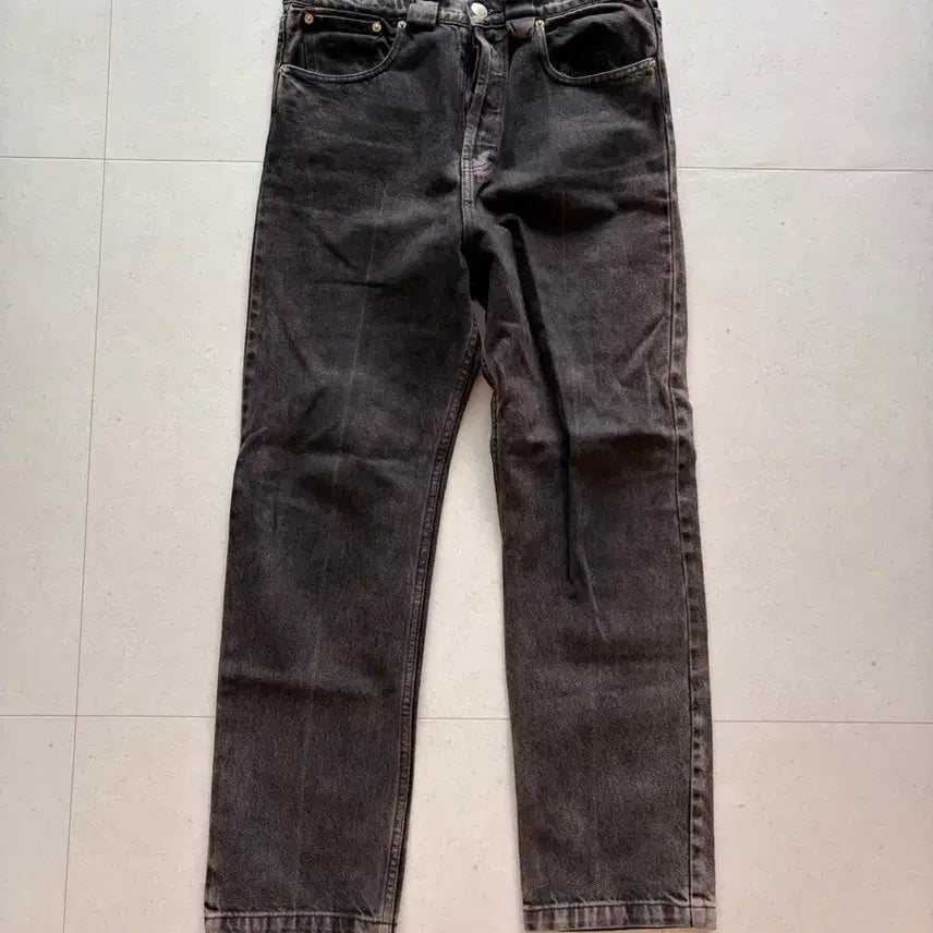 [SOLD OUT] 윌리 차바리아 흑청 데님팬츠