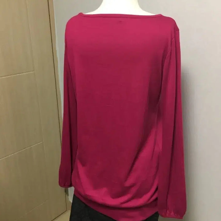 [BUNJANG] Vintage Pink Long T-shirt Y2K Style / 빈티지 자주핑크 롱티셔츠 y2k 키키 갸루 너드